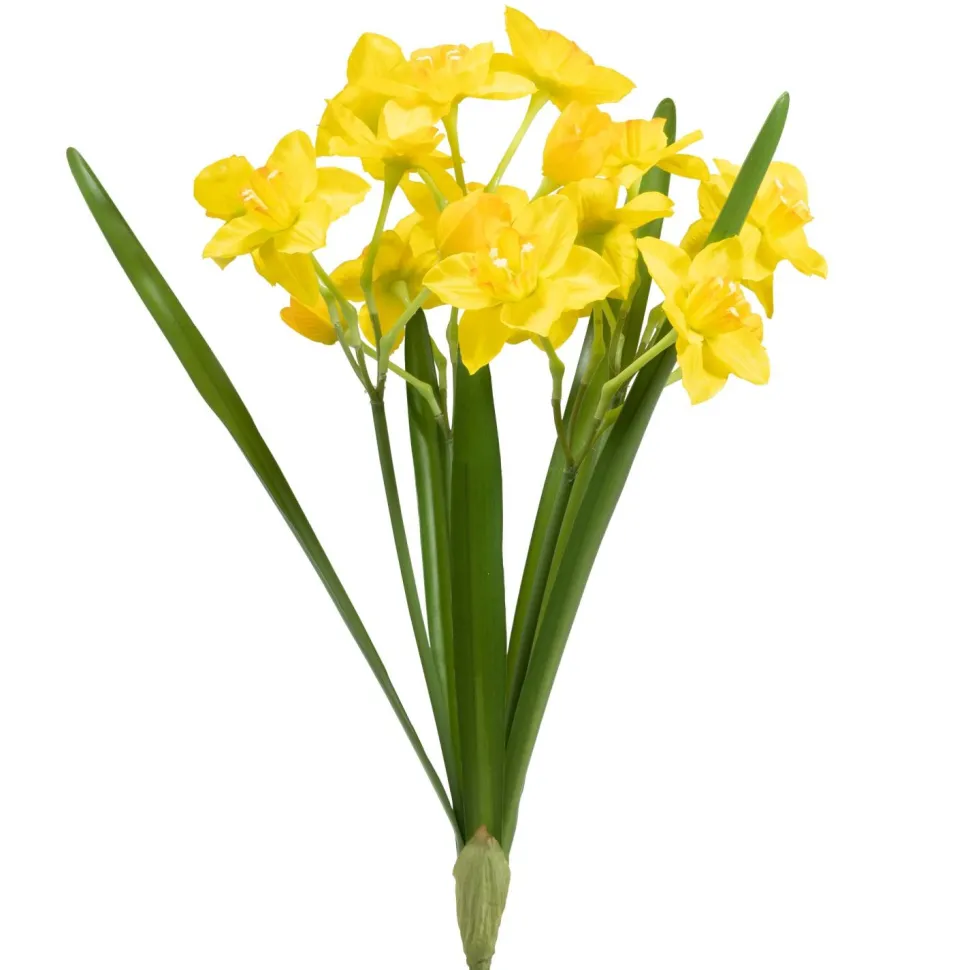 Decostar™ Faux Daffodils Spray 21" - Yellow