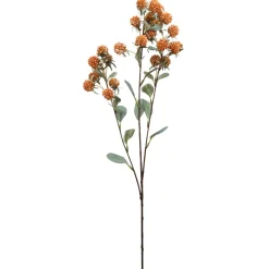 Decostar™ Faux Seeded Eucalyptus Branch 30" - Orange