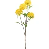 Decostar™ Faux Snowball Hydrangea Branch 29½" - Yellow