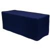 Decostar™ Fitted Polyester Rectangular Table Cover 6ft - Navy