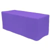 Decostar™ Fitted Polyester Rectangular Table Cover 6ft - Lavender