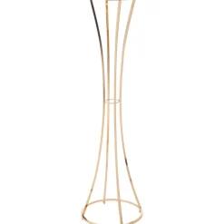 Decostar™ Floor Standing Hour Glass Metal Floral Riser 34½" - Gold