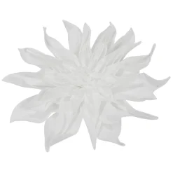 Decostar™ Foam Dahlia 12" - White