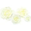 Decostar™ Foam Rose 21" 17" 14" 10" - 4pc/set - Ivory
