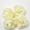 Decostar™ Foam Rose 2 3/8" - 50 Piece Bag - Ivory