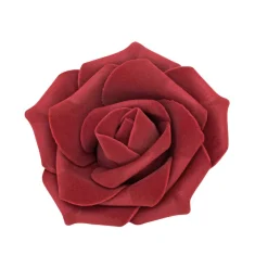 Decostar™ Foam Rose 3" - 12 Roses - Burgundy