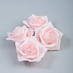Decostar™ Foam Rose 2" - 12 Roses - Pink