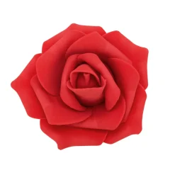 Decostar™ Foam Rose 3" - 12 Roses - Red