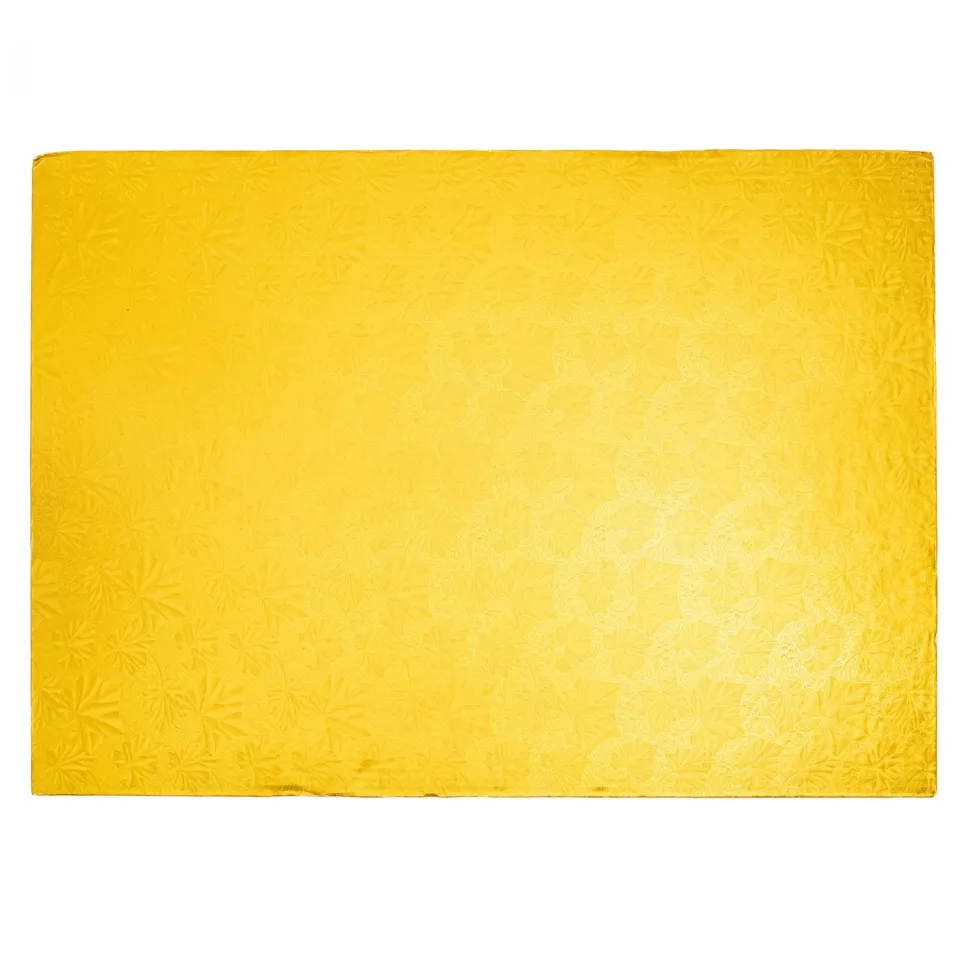 Decostar™ Foil Covered Cake Board Fullsheet 3pc/pack - Gold
