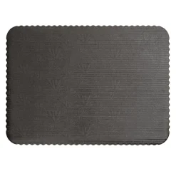Decostar™ Foil Covered Cake Board ½sheet 6pc/pack - Black