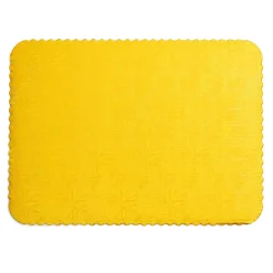 Decostar™ Foil Covered Cake Board ½sheet 6pc/pack - Gold