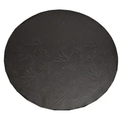 Decostar™ Foil Covered Cake Board 12" 5pc/pack - Black
