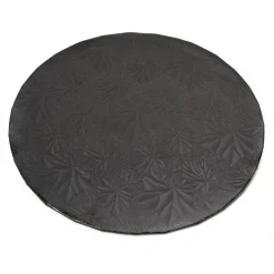 Decostar™ Foil Covered Cake Board 10" 5pc/pack - Black