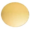 Decostar™ Foil Covered Cake Board 12" 5pc/pack - Gold