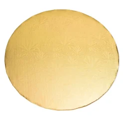 Decostar™ Foil Covered Cake Board 12" 5pc/pack - Gold