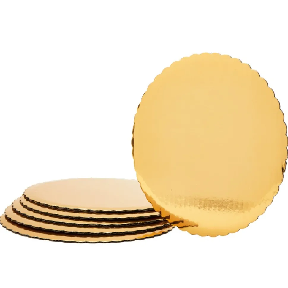 Decostar™ Foil Covered Cake Board 12" - 96 Pieces - Gold