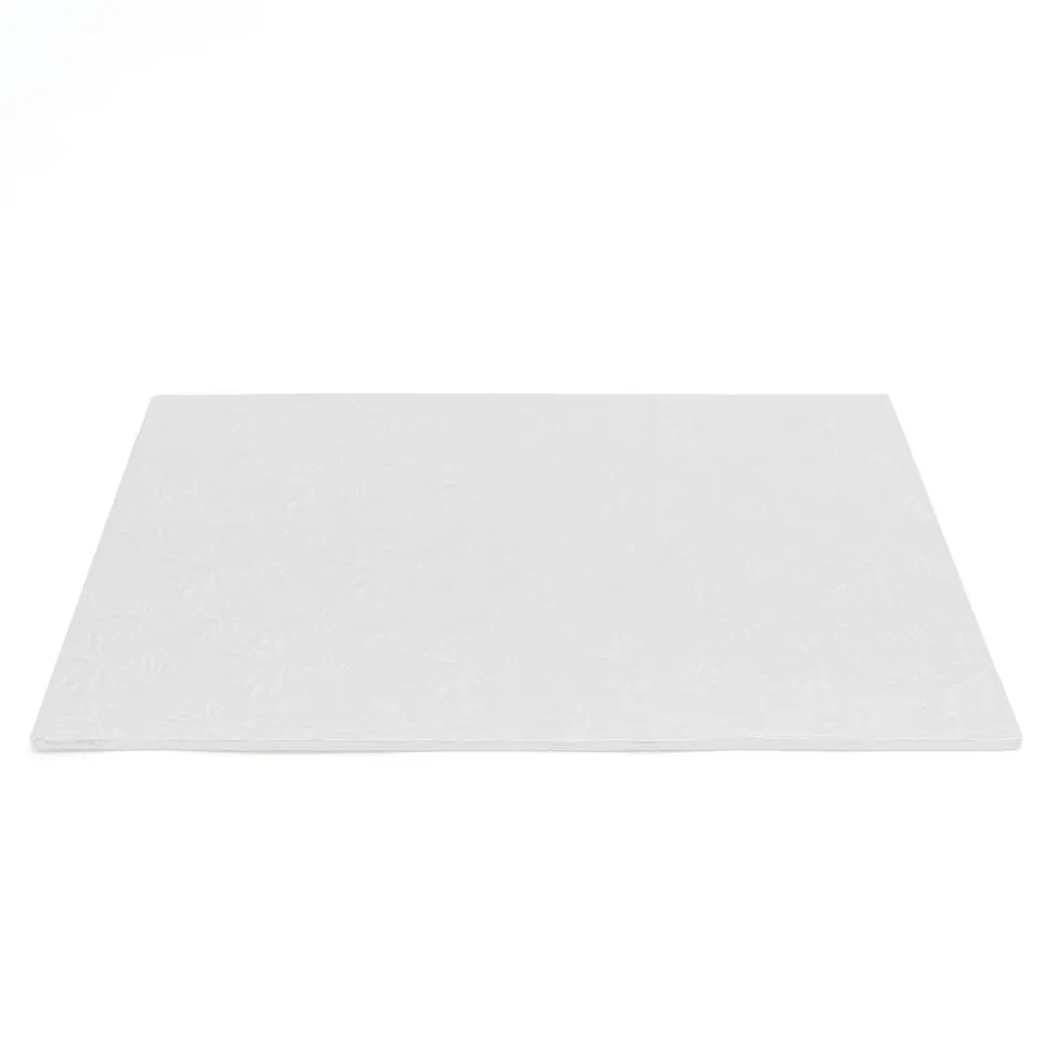 Decostar™ Foil Covered Cake Board ½sheet 5pc/pack - White