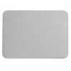 Decostar™ Foil Covered Cake Board ½sheet 6pc/pack - Silver