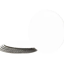 Decostar™ Foil Covered Cake Board 14" 6pc/pack - White