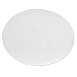 Decostar™ Foil Covered Cake Board 10" 5pc/pack - White