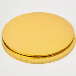 Decostar™ Foil Covered Cake Drum 18" 3pc/pack - Gold