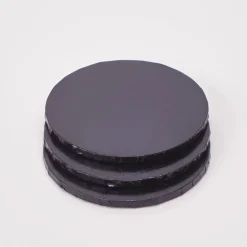 Decostar™ Foil Covered Cake Drum 10" 5pc/pack - Black