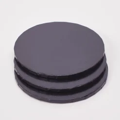 Decostar™ Foil Covered Cake Drum 12" 5pc/pack - Black