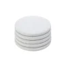 Decostar™ Foil Covered Cake Drum 8" 5pc/pack - White