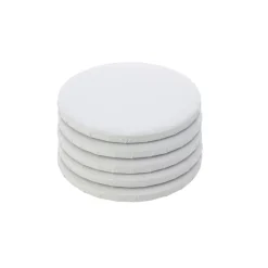 Decostar™ Foil Covered Cake Drum 8" 5pc/pack - White