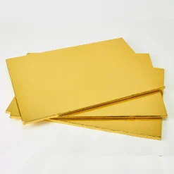Decostar™ Foil Covered Cake Drum Fullsheet 3pc/pack - Gold