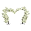 Decostar™ 10 Foot Artificial Grand Heart Arch Tree - White