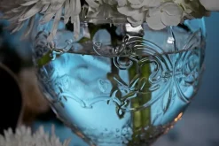 DecoStar™ Formal Engraved Glass Goblet 16" - Small