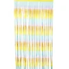 Decostar™ Fringe Party Curtain 96" - Ombre Rainbow