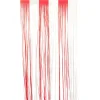 Decostar™ Fringe Party Curtain 96" - Red And White
