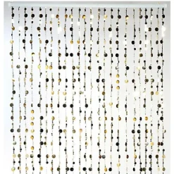Decostar™ 6ft "Bubbles" Beaded Curtain - Gold