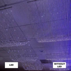 DecoStar™ 15ft. Crystal Ceiling Draping Panel - 20" Wide