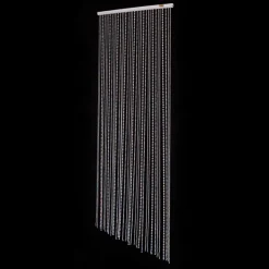 DecoStar™ 6ft Crystal Iridescent Multi Ball Chain Curtain