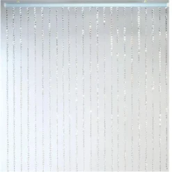 Decostar™ 6ft Crystal Iridescent Diamond Cut Curtain