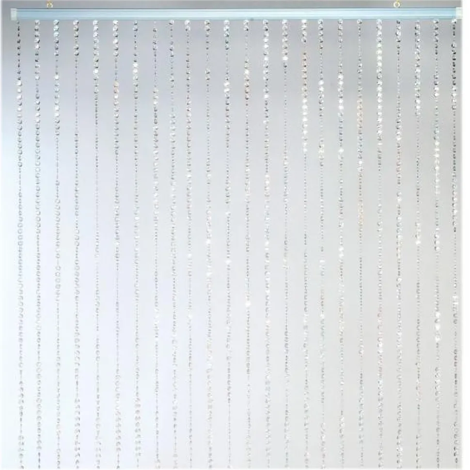 Decostar™ 6ft Crystal Iridescent Diamond Cut Curtain