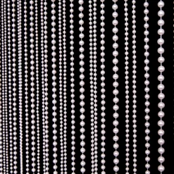 DecoStar™ 9ft Ivory Multi Ball Chain Curtain