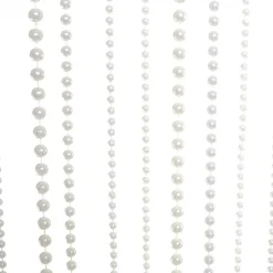 DecoStar™ 12ft Ivory Pearl Ball Curtain
