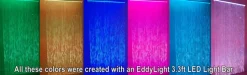 DecoStar™ 9ft. Jewel Crystal Iridescent Diamond Cut Curtain