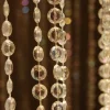 DecoStar™ 9ft Square Iridescent Crystal Column - STUNNING!