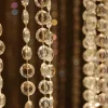 DecoStar™ 14ft Square Iridescent Crystal Column - STUNNING!