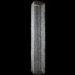 DecoStar™ 14ft Square Iridescent Crystal Column - STUNNING!