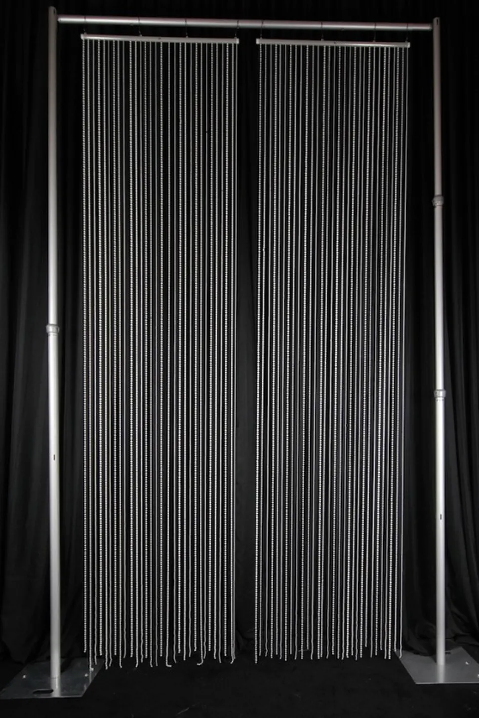 DecoStar™ 12ft White Pearl Ball Curtain