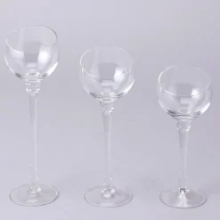 Decostar™ Glass Candle Holders 3pc/set - 12 Sets