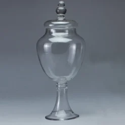 Decostar™ Glass Candy Jar w/lid 14½" - 12 Pieces