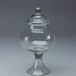 Decostar™ Glass Candy Jar w/lid 11½"- 12 Pieces