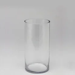 Decostar™ Glass Cylinder Vase 12" - 12 Pieces - Wide